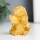 Фигурка полистоун «Ангел с сердцем», золото, 4.5×4.5×5.7 см, МИКС - Фото 6