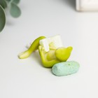 Сувенир полистоун "Лягушонок - чтение лёжа" 1,9х6,1х2,4 см - фото 22011455