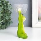 Сувенир полистоун подставка "Лягушонок медитирует" 12,2х5х7 см - фото 23226228