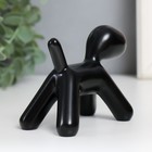 Фигурка полистоун «Собака», чёрный, 10×7.8×5.4 см - Фото 3