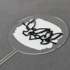 Топпер для торта «Голуби» - Фото 2