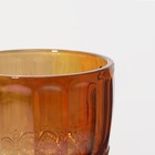 Бокал для вина Magistro «Ла-Манш», 250 мл, 8×15.5 см, стекло, янтарный - Фото 4