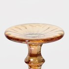 Бокал для вина Magistro «Ла-Манш», 250 мл, 8×15.5 см, стекло, янтарный - Фото 5