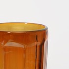 Бокал из стекла для шампанского Magistro «Ла-Манш», 160 мл, 7×20 см, цвет янтарный - Фото 4