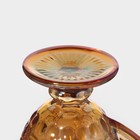 Кувшин стеклянный Magistro «Ла-Манш», 1,1 л, цвет янтарный - фото 4371259