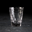 Набор для напитков из стекла «Иней», 5 предметов: графин 300 мл, 4 стакана 70 мл - фото 6807231