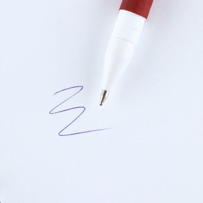 Ручка пластик «Золотой учитель», синяя паста, 0,7 мм - фото 1882603193