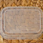 Набор контейнеров пищевых с паровыпуском, 3 шт: 750 мл, 500 мл, 500 мл, прямоугольные, цвет микс - Фото 14