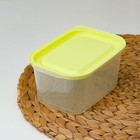 Набор контейнеров пищевых с паровыпуском, 3 шт: 750 мл, 500 мл, 500 мл, прямоугольные, цвет микс - Фото 6