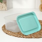 Набор пищевых контейнеров с паровыпуском, 2 шт: 1,1 л, 1,25 л, цвет микс - фото 24052542