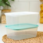 Набор пищевых контейнеров с паровыпуском, 2 шт: 1,1 л, 1,25 л, цвет микс - фото 24052546