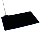 УЦЕНКА Коврик для мыши, 60×35×0.3 см, с подсветкой RGB, USB, чёрный - Фото 1