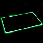 УЦЕНКА Коврик для мыши, 60×35×0.3 см, с подсветкой RGB, USB, чёрный - Фото 6