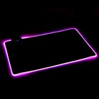 УЦЕНКА Коврик для мыши, 60×35×0.3 см, с подсветкой RGB, USB, чёрный - Фото 7