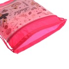 Мешок для обуви с карманом 420 х 340 мм, со светоотражающей полосой, "Балет", розовый - Фото 3