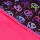 Фартук для труда (накидка) + нарукавники, 568 х 405/250 х 160 мм, (рост 116-146), ФН-1 CREEPY CATS розовый - фото 24550434