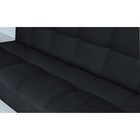 Прямой диван «Прайм 4», книжка, независимый пружинный блок, велюр, цвет сatania black - Фото 3