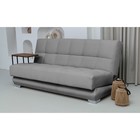 Прямой диван «Прайм 4», книжка, независимый пружинный блок, велюр, цвет selfie silver - Фото 2