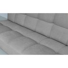 Прямой диван «Прайм 4», книжка, независимый пружинный блок, велюр, цвет selfie silver - Фото 4