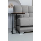 Прямой диван «Прайм 4», книжка, независимый пружинный блок, велюр, цвет selfie silver - Фото 5