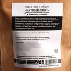 УЦЕНКА Набор для приготовления алко "Мятный ликёр", набор трав и специй, бутылка, шиммер - Фото 3