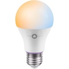 Умная лампа Яндекс, работает с Алисой, светодиодная, цветная, 8 Вт, 806 Лм, Е27, 220 В - фото 10795254