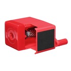 Точилка 1 отверстие ErichKrause M-Cube, с контейнером и механизмом крепления к столу, отверстие диаметром 8 мм, красная - фото 9535240