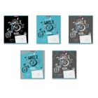 Тетрадь 18 листов в клетку ErichKrause Bicycle Rider, обложка мелованный картон, блок офсет, белизна 100%, МИКС - фото 108734984