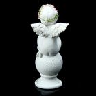 Сувенир полистоун "Ангелок на шаре" в венке из роз, МИКС, 9,5х3,5х4,5 см - Фото 4