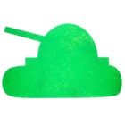 Набор для творчества. Открытки из фетра «Танк» - Фото 3