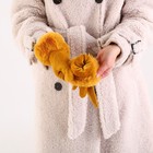 Перчатки женские, безразмерные, без утеплителя, цвет жёлтый 9061892