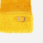 Перчатки женские, безразмерные, без утеплителя, цвет жёлтый - Фото 2