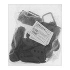 Замок-защелка на ящик, 5.5 см, железный, черный, с проушиной,10 шт. (комплект 10 шт) - фото 22013038