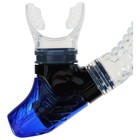 Трубка для снорклинга ONLYTOP, цвет синий - Фото 4