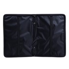 Папка с ручками текстильная, А4, 370×260 мм × 40 мм, каркасная, 2В4 «Вдохновение. Белый горох» - Фото 5