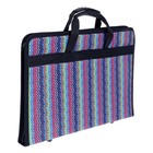 Папка с ручками текстильная, А4, 370×260 мм × 40 мм, каркасная, 2 В4 «Вдохновение. Райе» - Фото 3