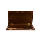 Нарды "Мечеть Кул-Шариф", из массива бука, патина, 59 х 67 см - фото 25416579