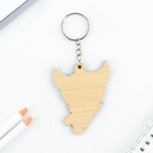 Брелок для ключей деревянный аниме 4.7×6 см - Фото 4