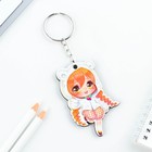 Брелок для ключей деревянный аниме "Рыжая девока" 4 х 6 см - Фото 3