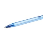 Набор ручек шариковых 4 штуки, BIC Cristal Soft, узел 1,2 мм, среднее письмо, чернила синие, корпус тонированный, подвес - фото 9874129