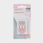 Иглы для бытовых швейных машин, универсальные, №70-100, 5 шт. - Фото 4