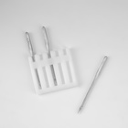 Иглы для бытовых швейных машин, для стрейч-ткани, №70-100, набор 3 шт. - Фото 2