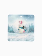 Брошь «Заяц» путешественник, цветная в золоте - Фото 5