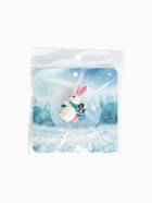 Брошь «Заяц» путешественник, цветная в золоте - фото 60005737