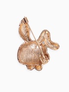 Брошь «Крольчонок» с лапками, цвет серо-белый в золоте - Фото 2