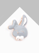 Брошь «Крольчонок» с лапками, цвет серо-белый в золоте - Фото 6