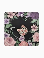 Брошь «Кошечка» цветочный узор, цветная в золоте - Фото 4