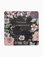 Брошь «Кошечка» цветочный узор, цветная в золоте - Фото 5