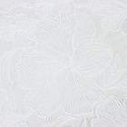 Скатерть «Гибискус», 132×180 см, цвет белый - Фото 4