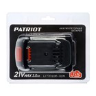 Аккумулятор PATRIOT PB BR 21V, 21 В, Li-ion, 3 Aч, UES, тонкая зарядка - Фото 4